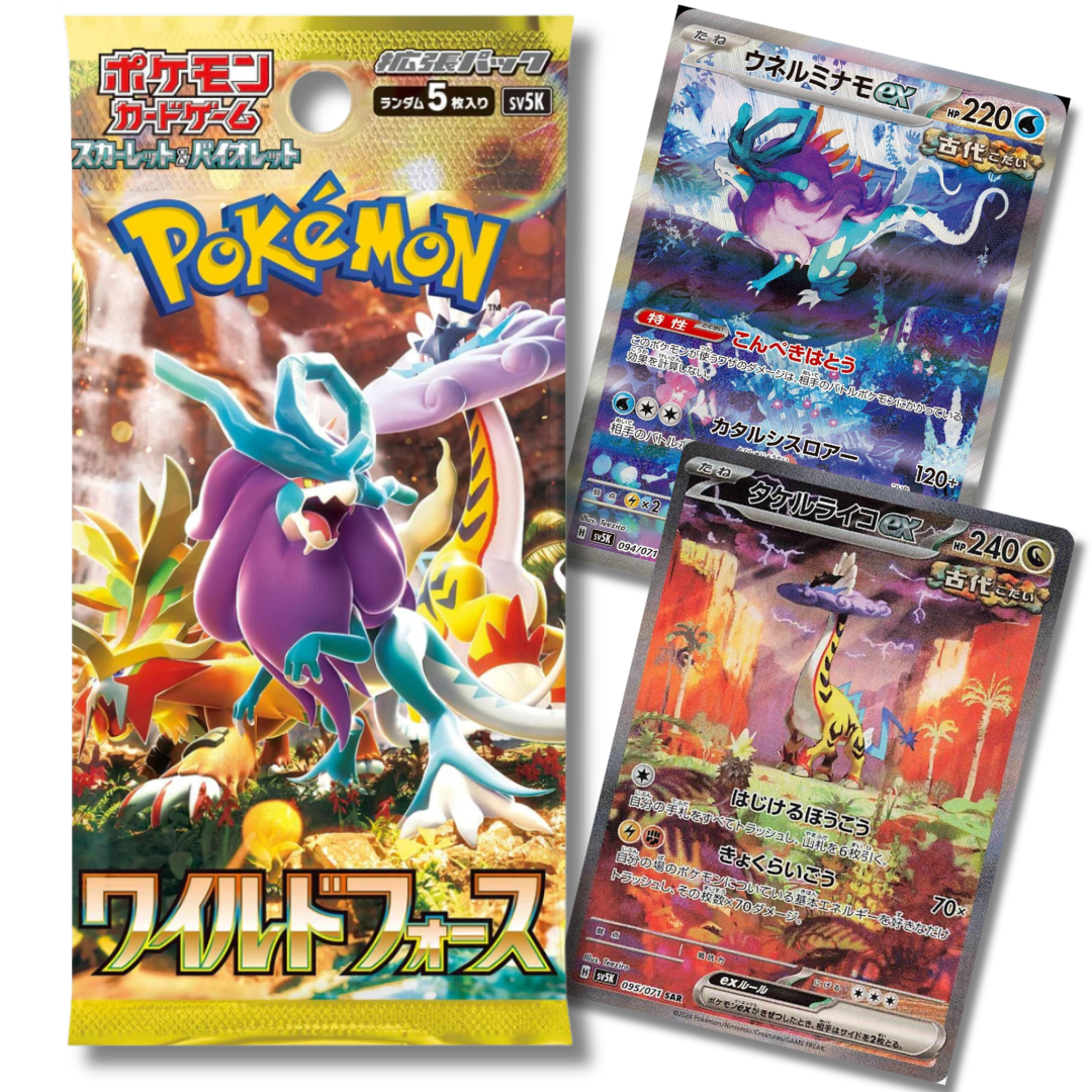 Pokémon TCG: SV5K Wild Force Booster Box (Japanese)