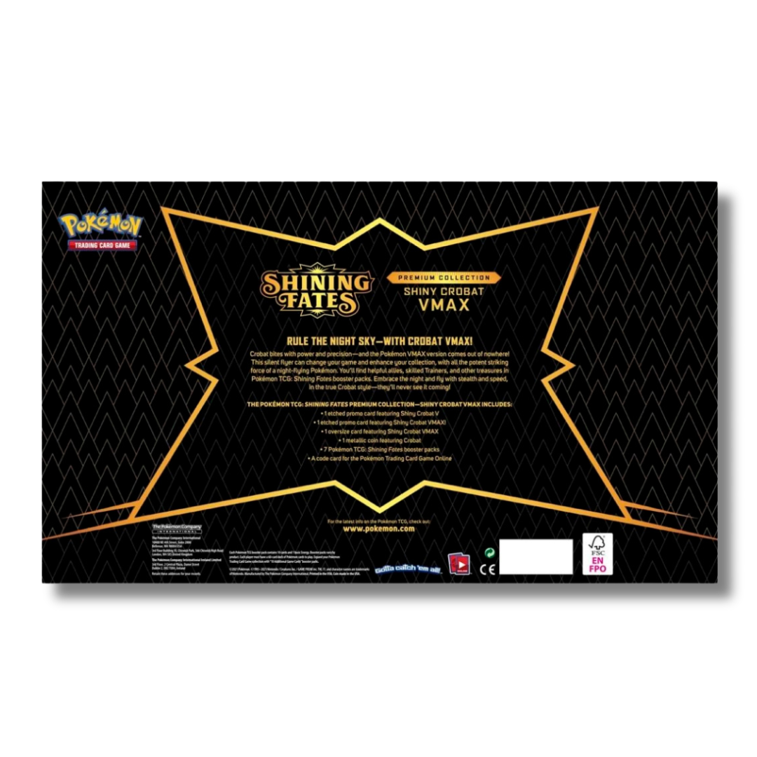 Pokémon TCG: Shining Fates Premium Collection - Shiny Crobat VMAX