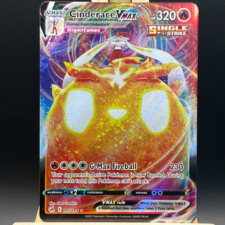 Cinderace VMAX #45 Pokemon Card (Fusion Strike) - Unbox Unbored
