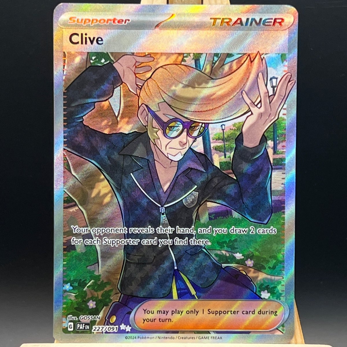 Clive #227 Pokemon Card (Paldean Fates) - Unbox Unbored