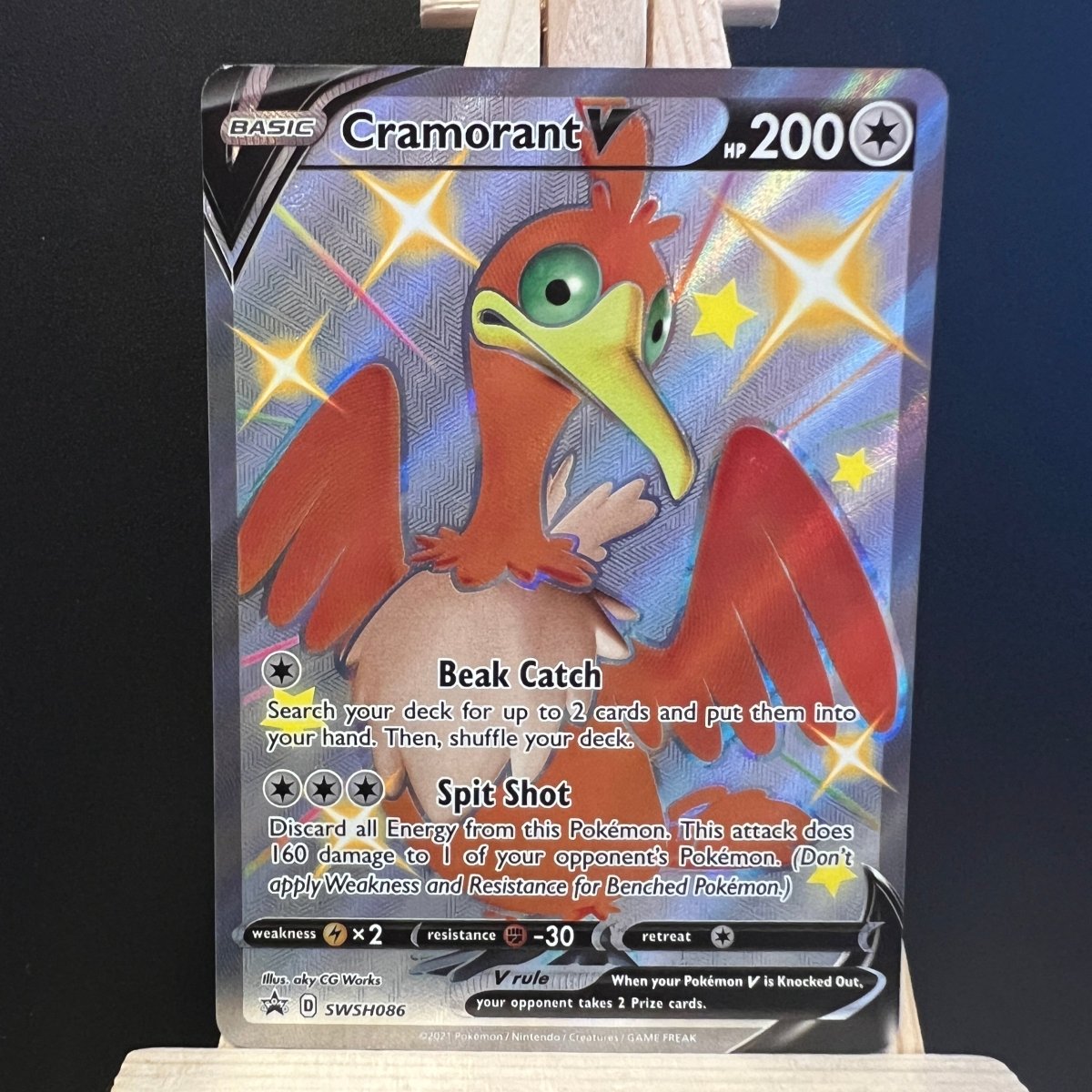 Cramorant V #SWSH086 Pokemon Card (Black Star Promo) - Unbox Unbored