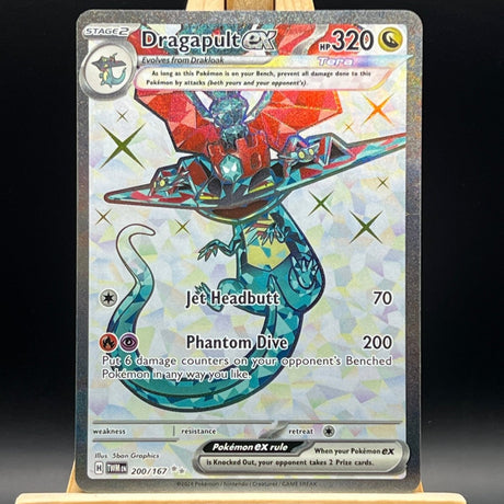 Dragapult ex 200 Pokemon Card (Twilight Masquerade) - Unbox Unbored