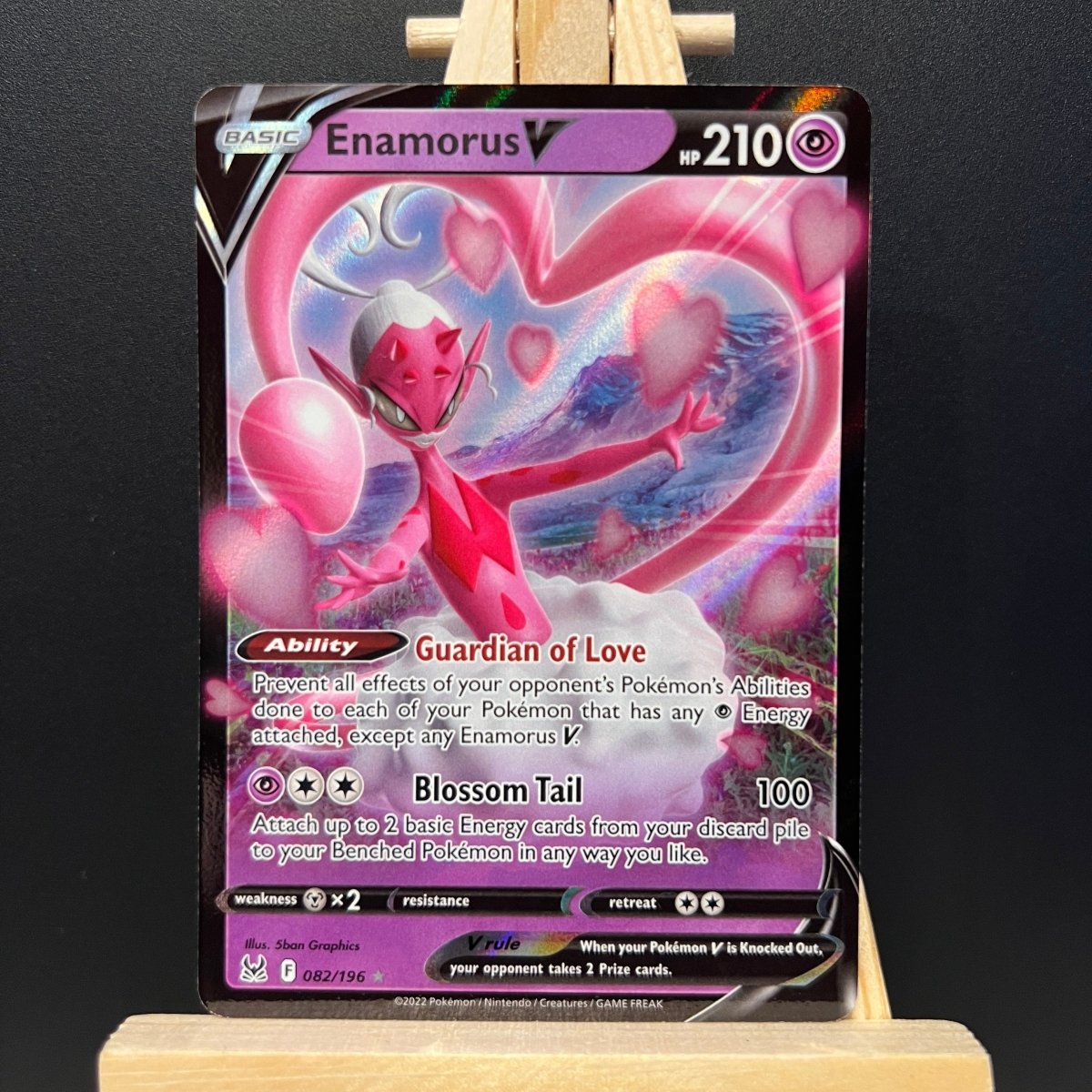 Enamorus V #082 Pokemon Card (Lost Origin) - Unbox Unbored