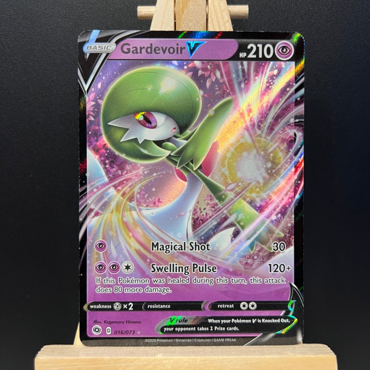 Gardevoir V #016 Pokemon Card (Champion's Path) - Unbox Unbored