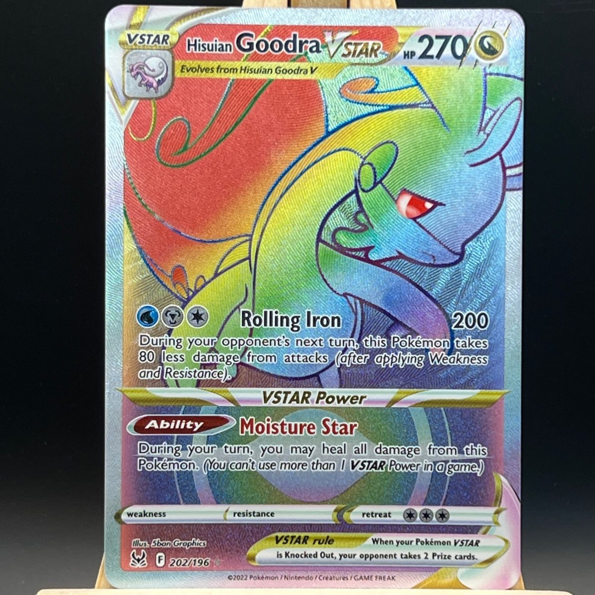 Hisuian Goodra VSTAR #202 Pokemon Card (Lost Origin) - Unbox Unbored