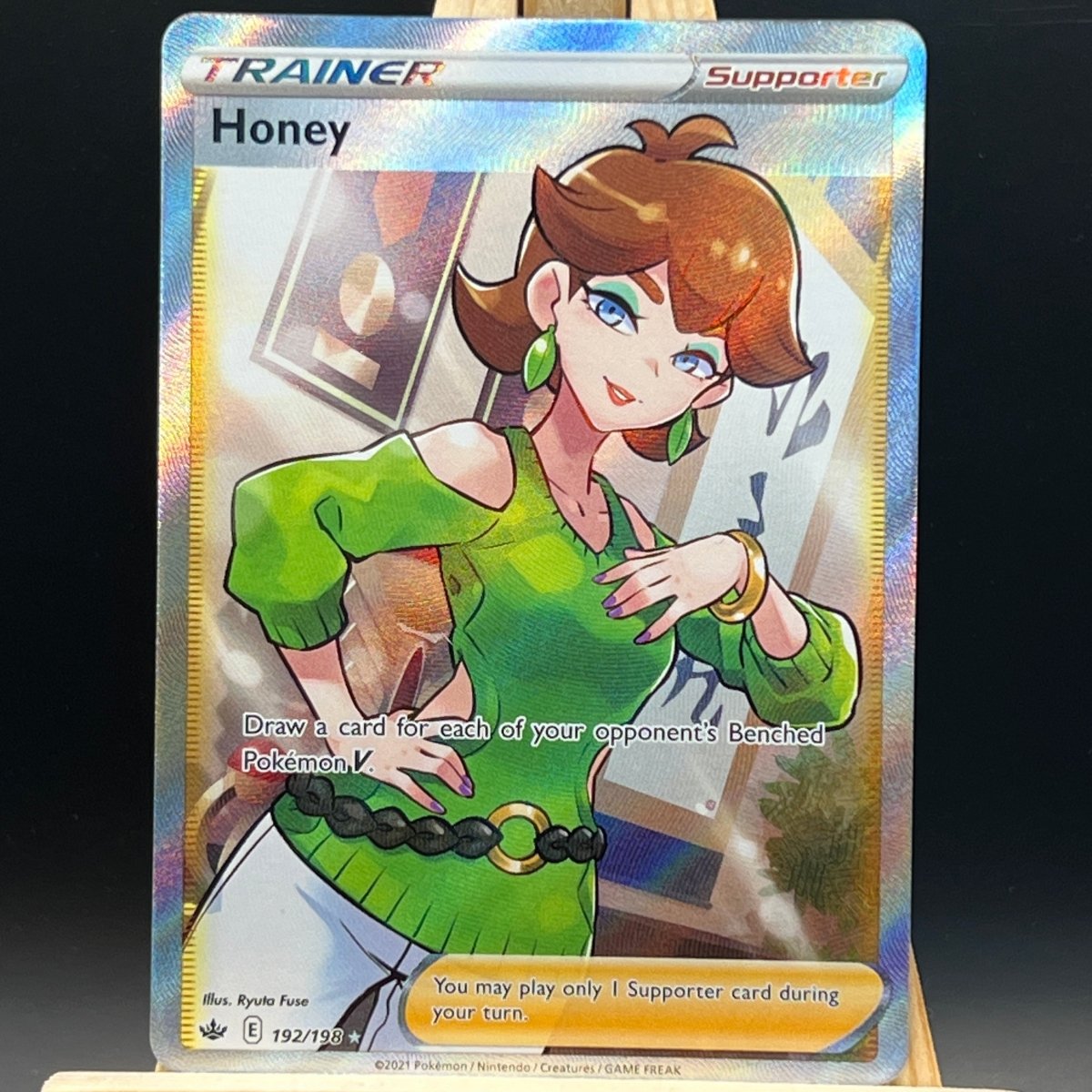 Honey #192 Pokemon Card (Chilling Reign) - Unbox Unbored