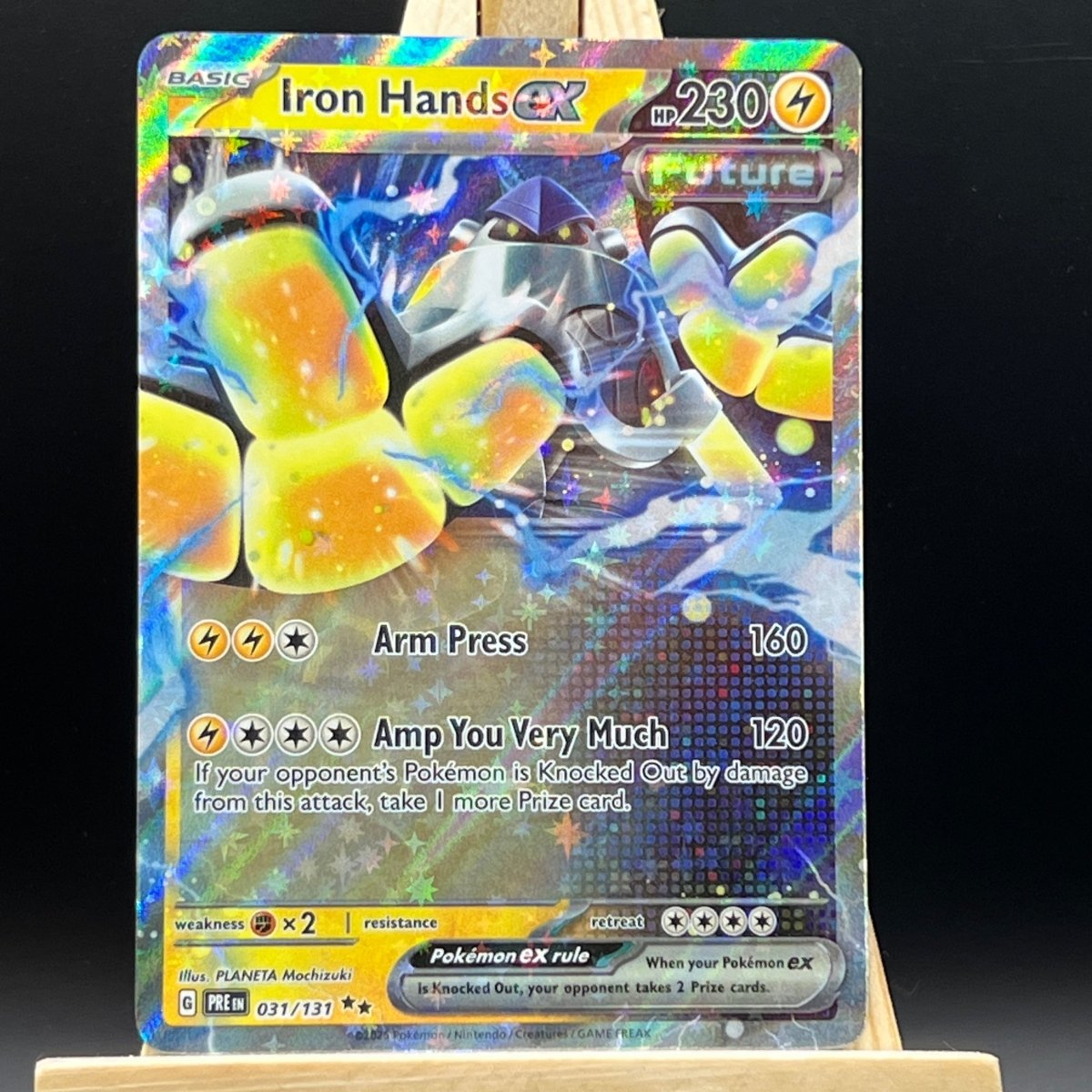 Iron Hands ex #31 Pokemon Card (Prismatic Evolutions) - Unbox Unbored