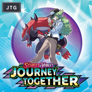 Pokémon Trading Card Game image for the Journey Together expansion.