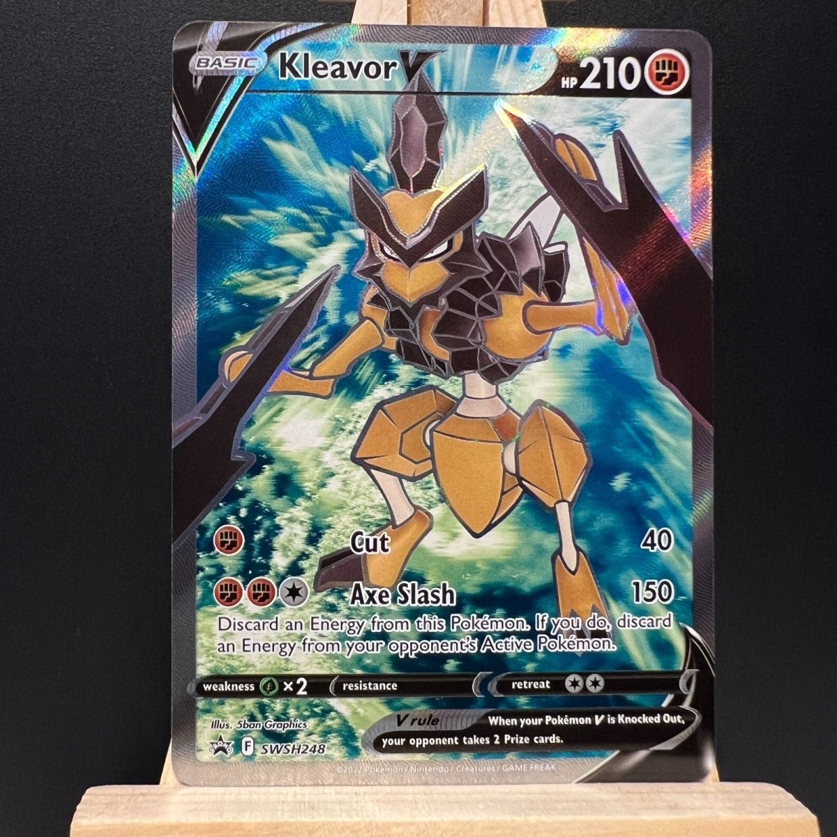 Kleavor V #SWSH248 Promo Pokemon Card (Sword & Shield) - Unbox Unbored