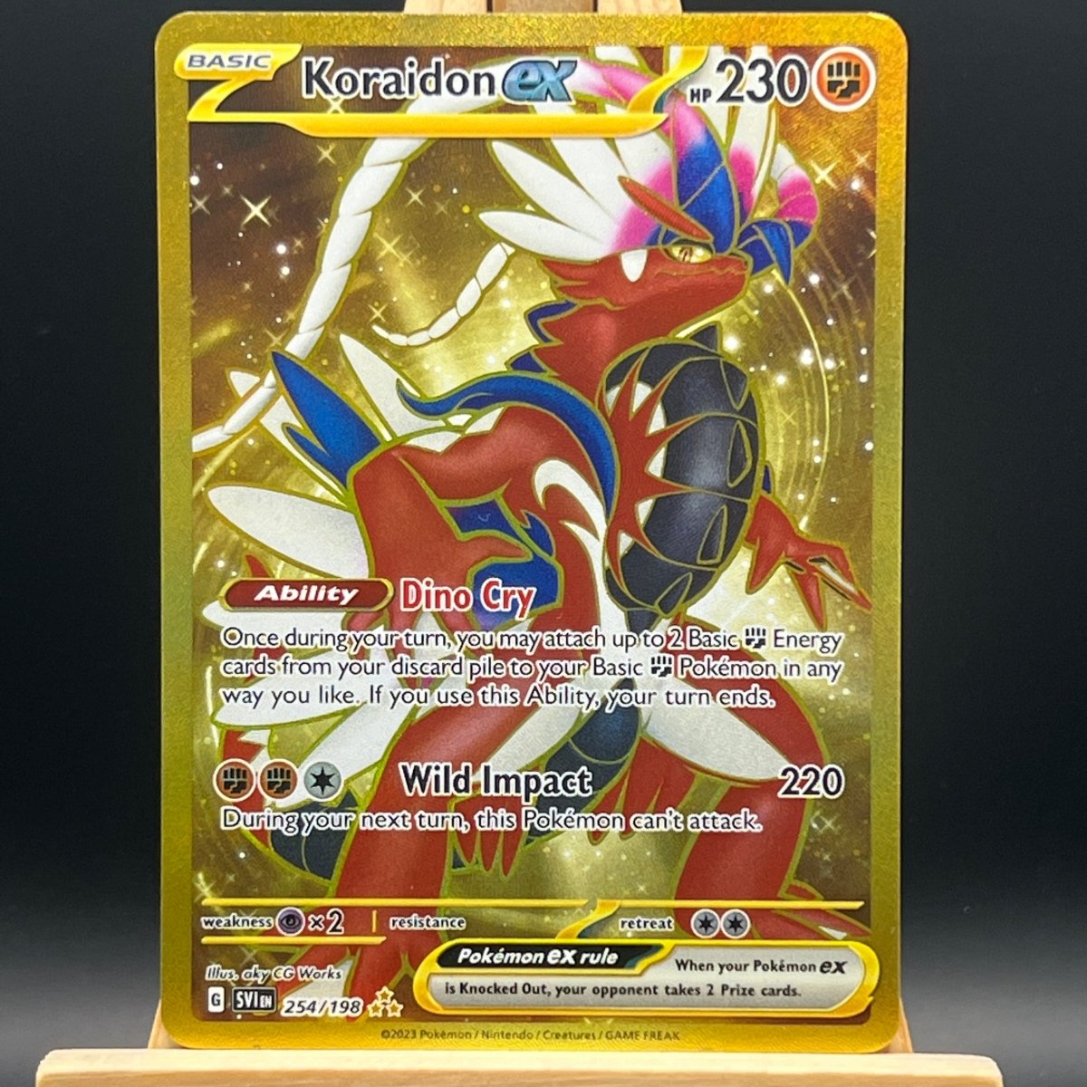 Koraidon ex 254 Pokemon Card (Scarlet & Violet Base) - Unbox Unbored