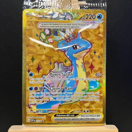 Lapras EX #164 Pokemon Card (Scarlet & Violet Sealed Promo) - Unbox Unbored