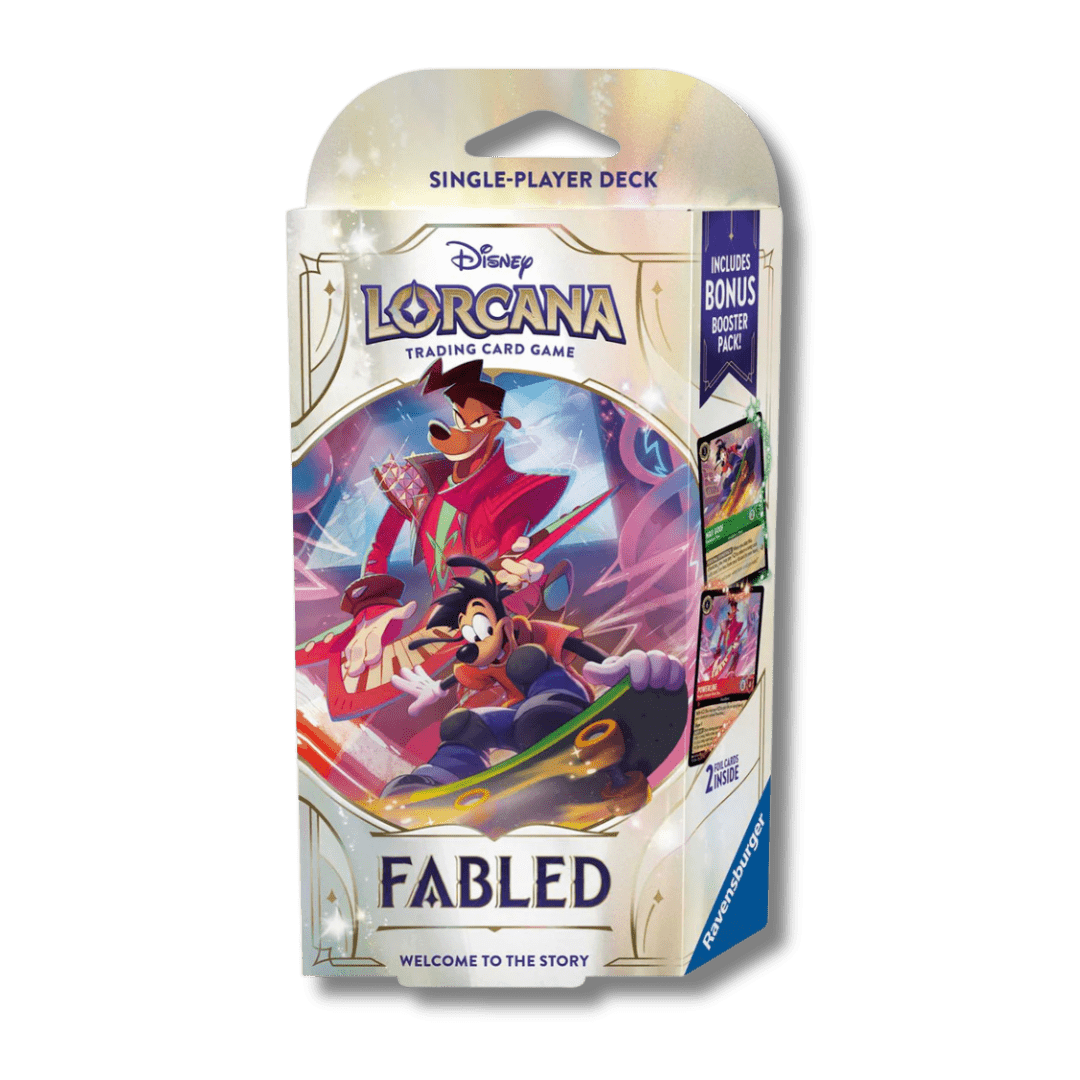 Lorcana: Fabled Starter Deck (Powerline & Max Goof) - Unbox Unbored