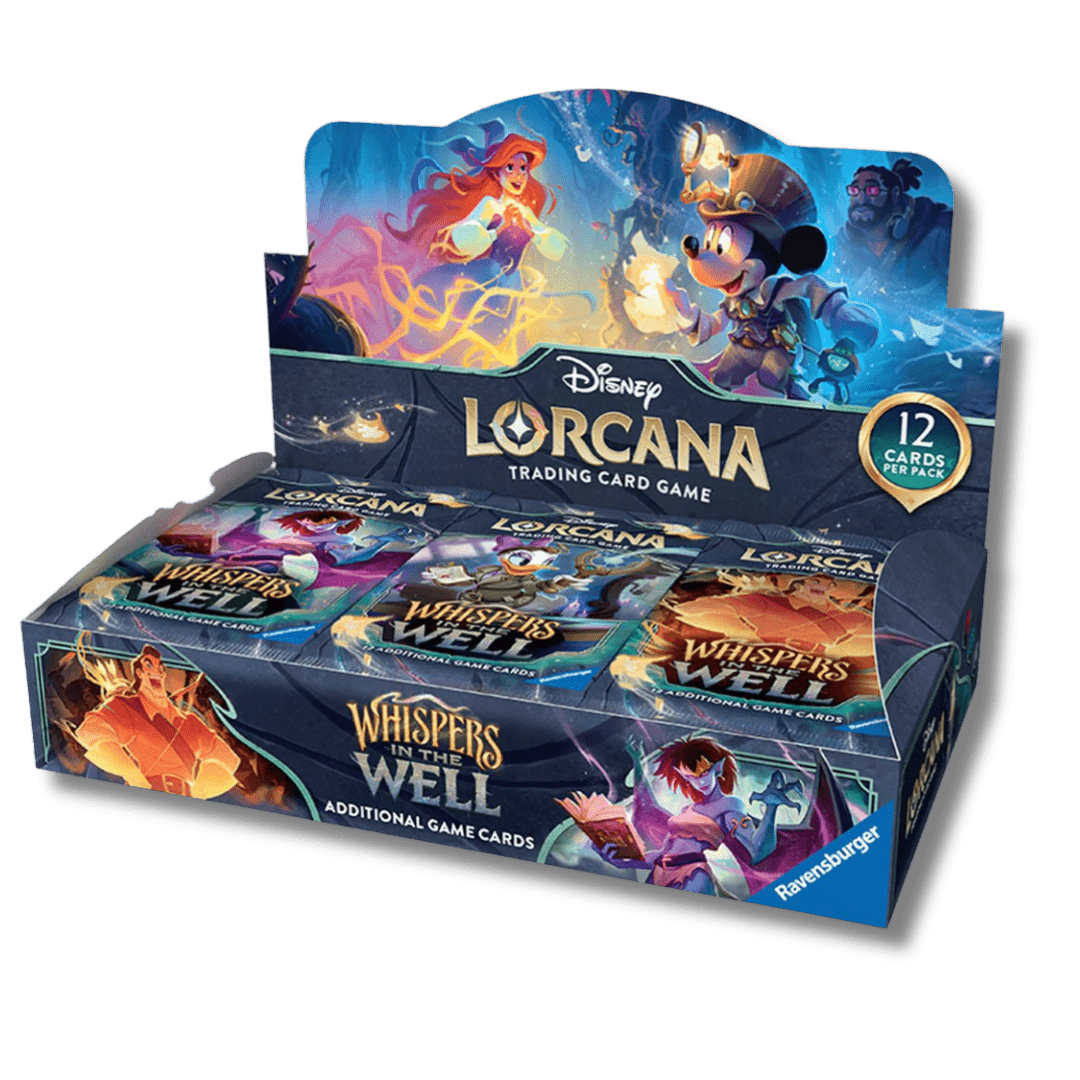 Lorcana: Whispers In The Well Booster Box (24 Packs) - Unbox Unbored