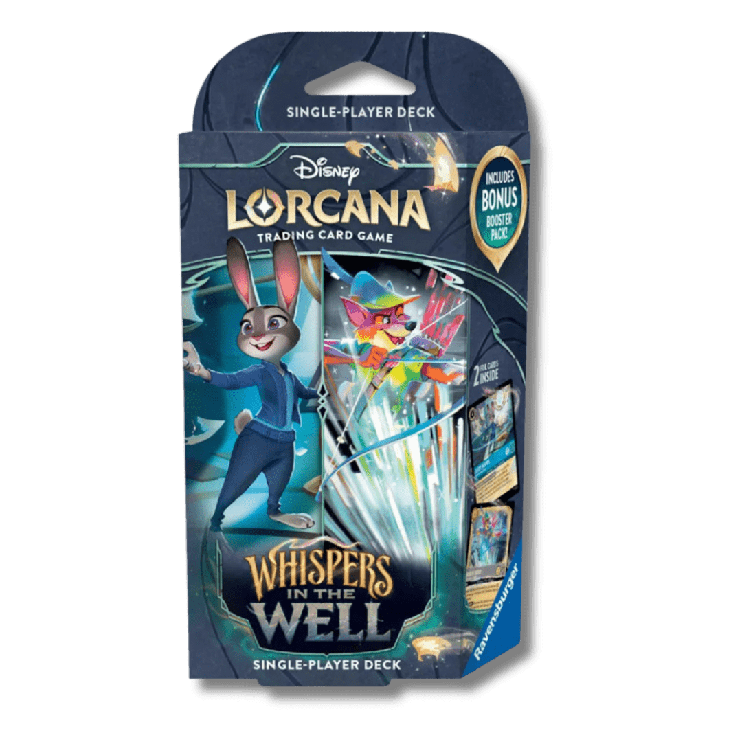Lorcana: Whispers In The Well Starter Deck (Judy & Robin) - Unbox Unbored