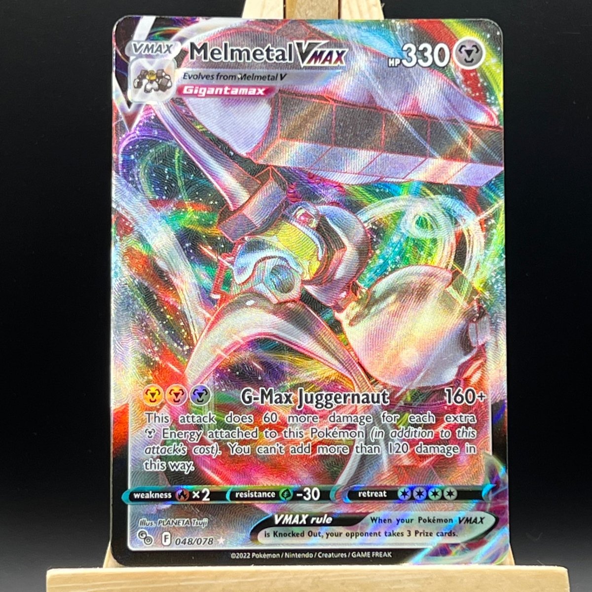 Melmetal VMAX #48 Pokemon Card (Pokemon Go) - Unbox Unbored