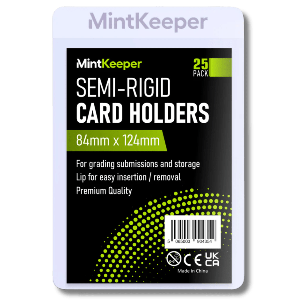 MintKeeper - Semi - Rigid Card Holders (25) - Unbox Unbored