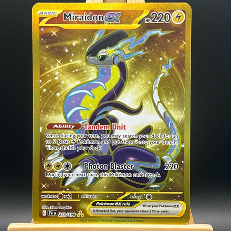 Miraidon ex 253 Pokemon Card (Scarlet & Violet Base) - Unbox Unbored