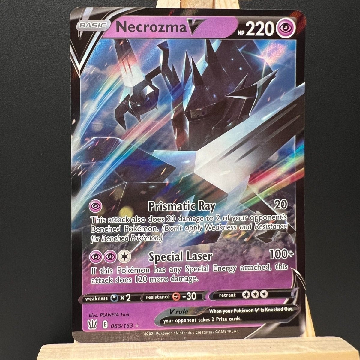 Necrozma V #63/163 Pokemon Card (Battle Styles) - Unbox Unbored