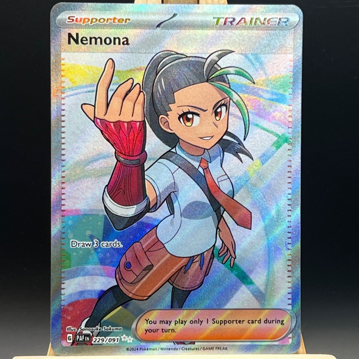 Nemona #229 Pokemon Card (Paldean Fates) - Unbox Unbored