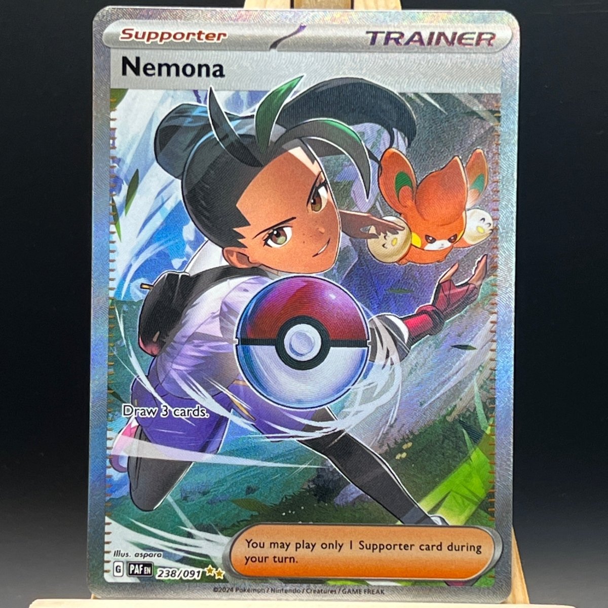 Nemona #238 Pokemon Card (Paldean Fates) - Unbox Unbored