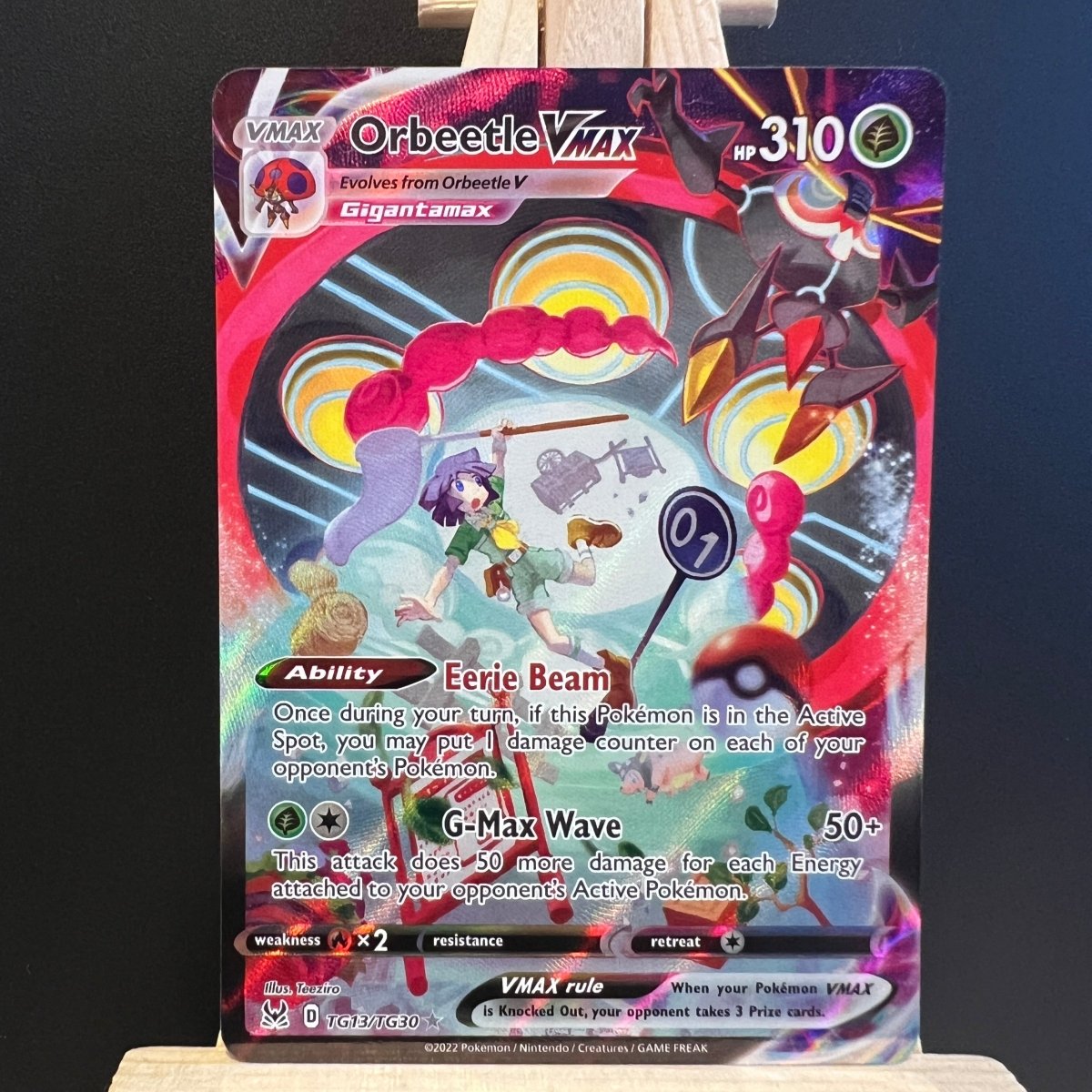 Orbeetle VMAX #TG13 Pokemon Card (Lost Origin) - Unbox Unbored