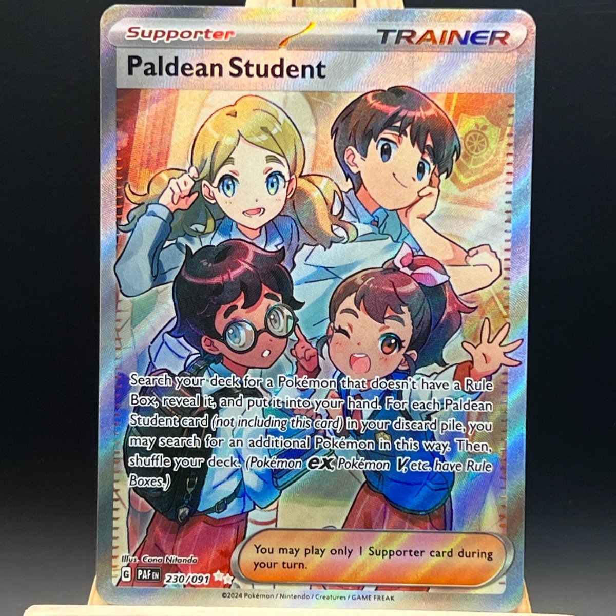 Paldean Student #230 Pokemon Card (Paldean Fates) - Unbox Unbored