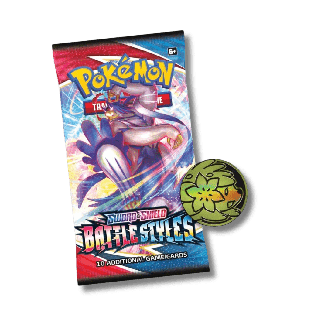 Pokemon TCG: Battle Styles - 3 Booster Blister Pack - Unbox Unbored