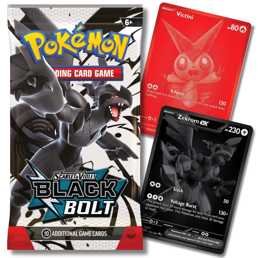 Pokemon TCG: Black Bolt Booster Pack - Unbox Unbored