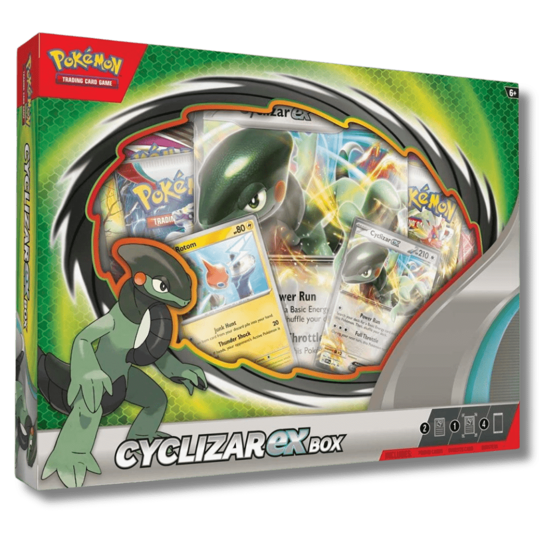 Pokemon TCG: Cyclizar ex Box - Unbox Unbored