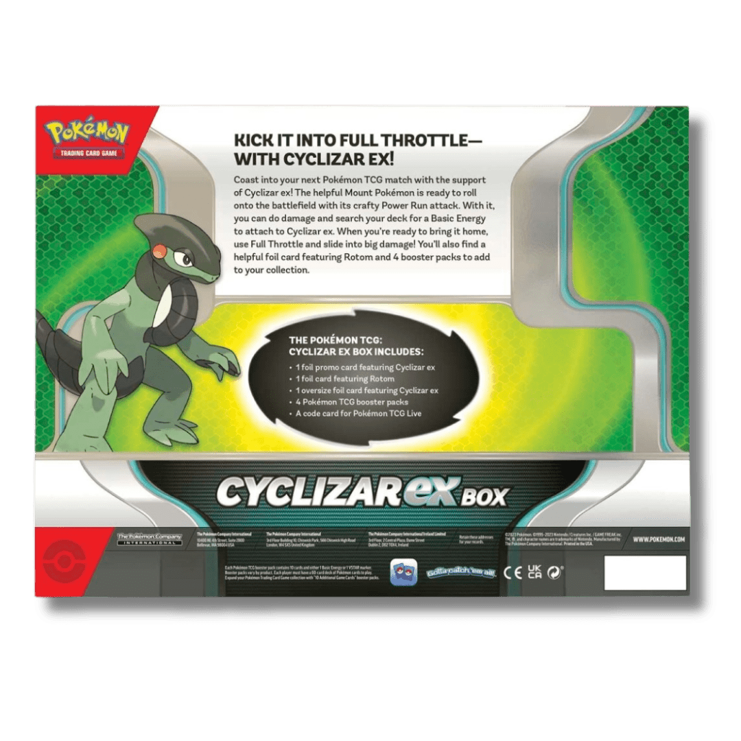 Pokemon TCG: Cyclizar ex Box - Unbox Unbored