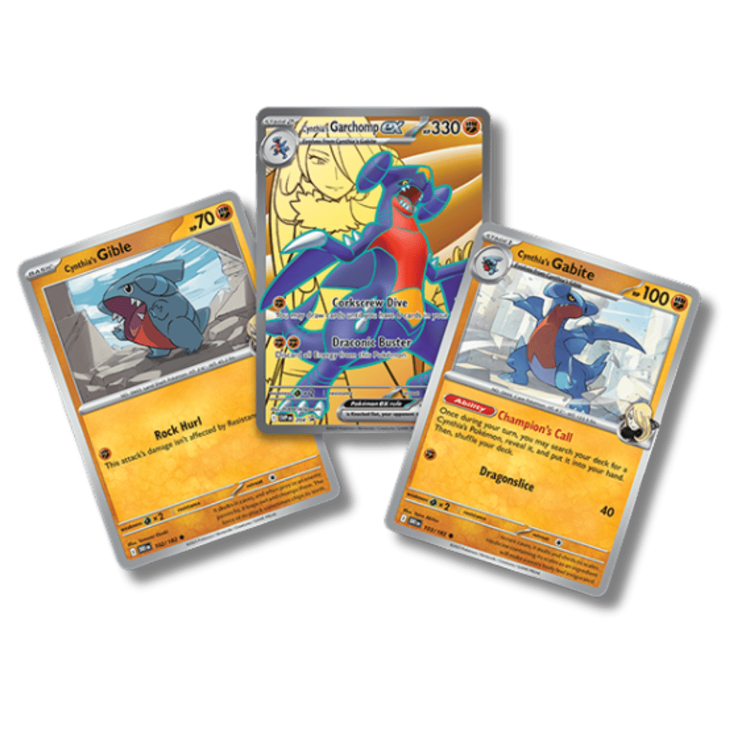 Pokemon TCG: Cynthia’s Garchomp ex Premium Collection - Unbox Unbored