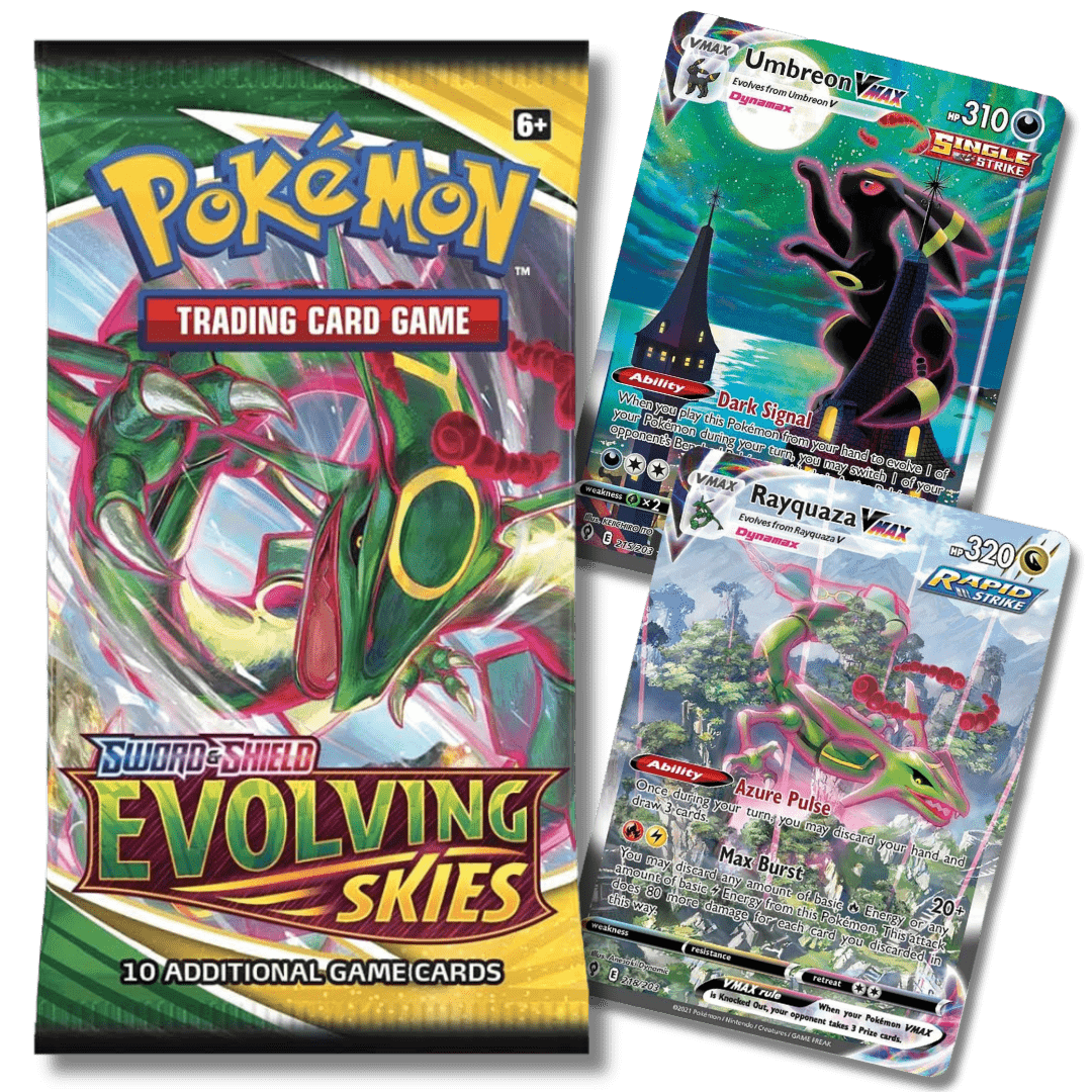 Pokemon TCG: Evolving Skies Booster Pack - Unbox Unbored