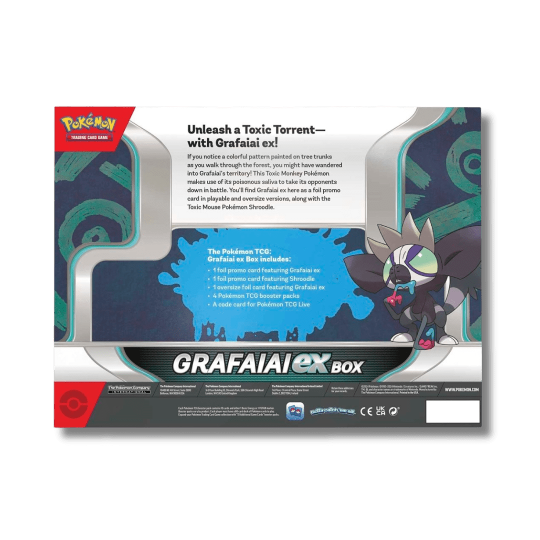 Pokemon TCG: Grafaiai ex Box - Unbox Unbored