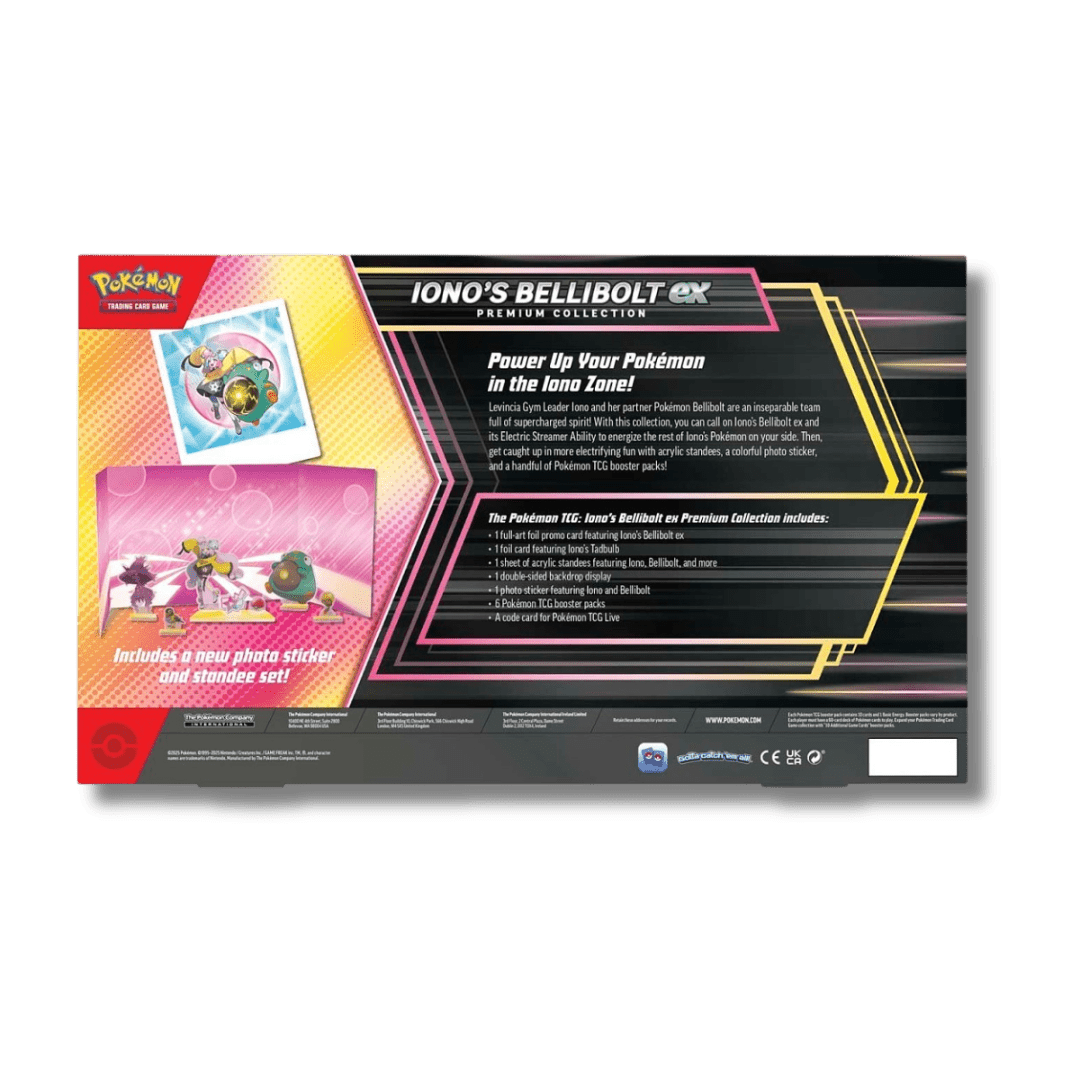 Pokemon TCG: Iono’s Bellibolt ex Premium Collection - Unbox Unbored