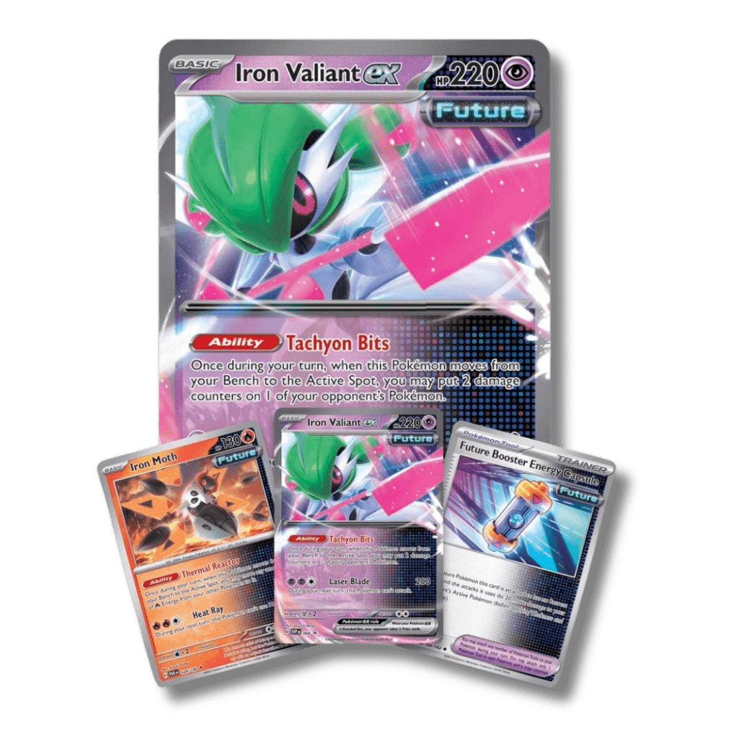 Pokemon TCG: Iron Valiant ex Box - Unbox Unbored
