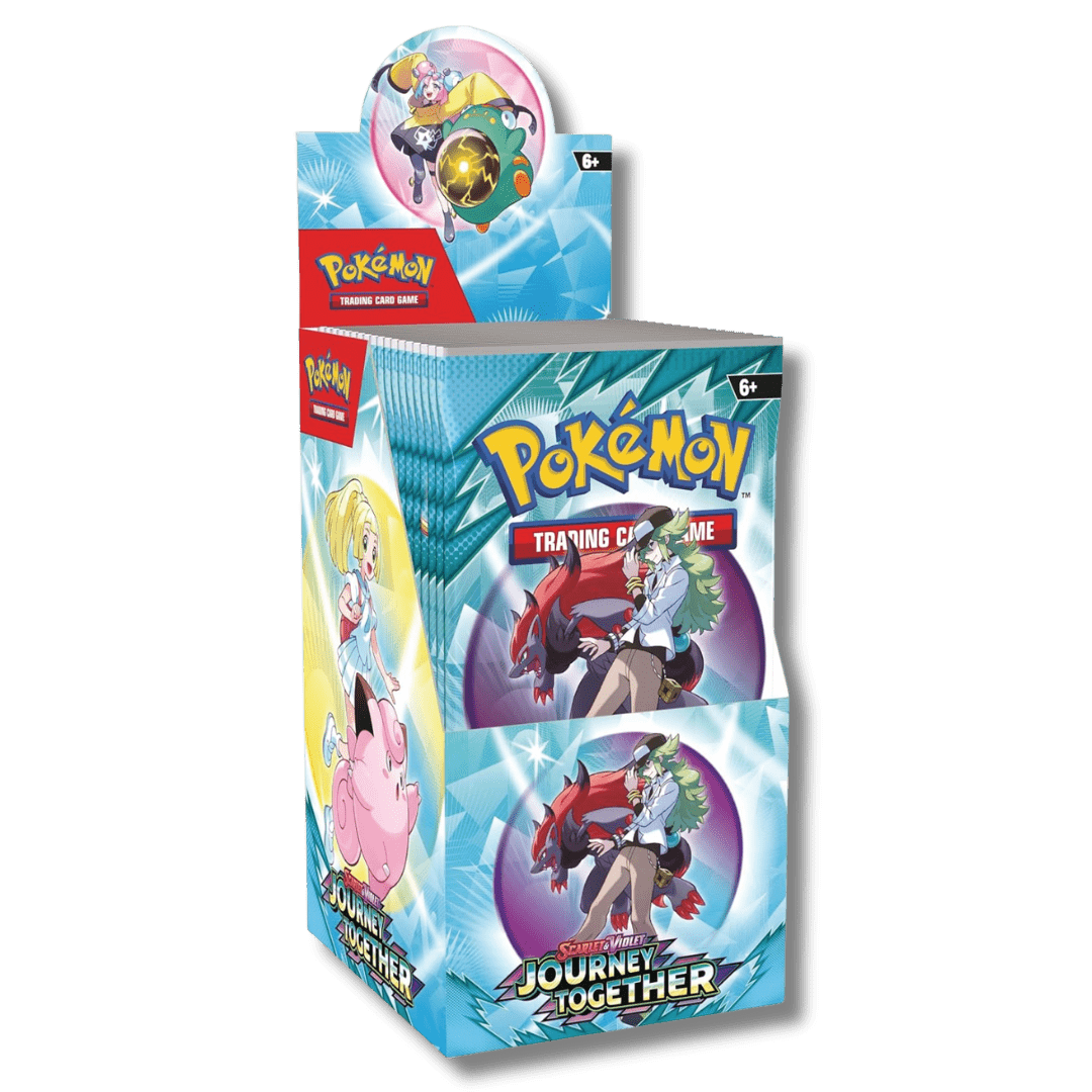 Pokemon TCG: Journey Together - Half Booster Box (18 Packs) - Unbox Unbored