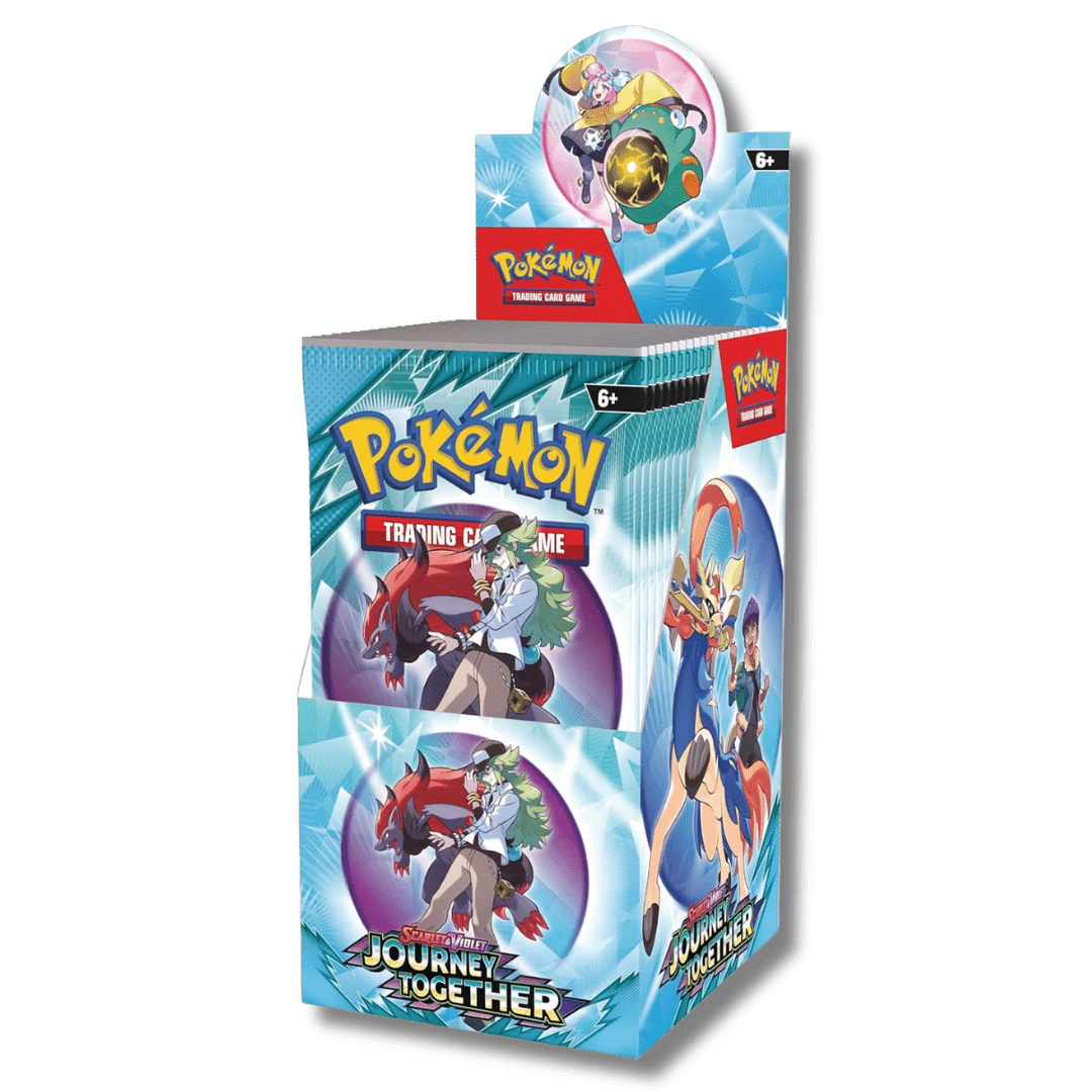 Pokemon TCG: Journey Together - Half Booster Box (18 Packs) - Unbox Unbored