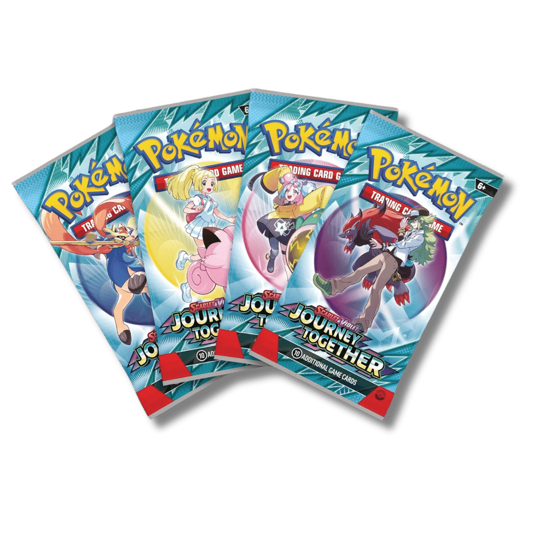 Pokemon TCG: Journey Together - Half Booster Box (18 Packs) - Unbox Unbored