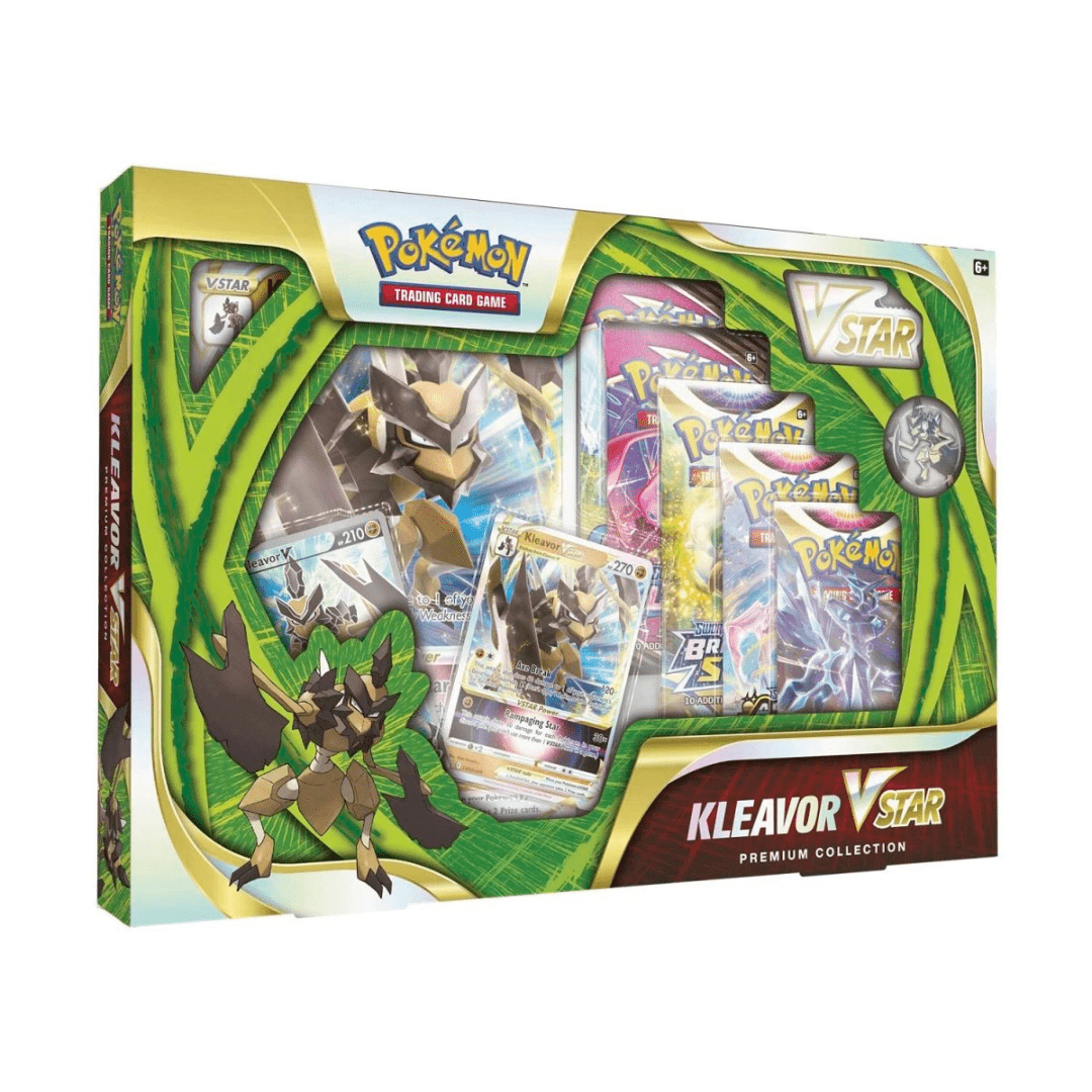 Pokemon TCG: Kleavor VSTAR Premium Collection - Unbox Unbored