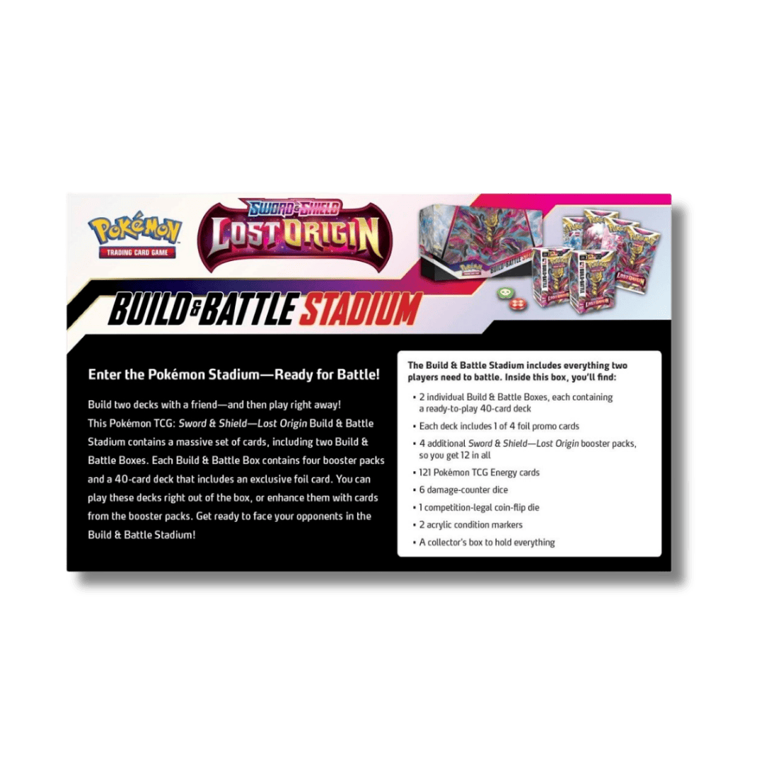 Pokemon TCG: Lost Origin Build & Battle Stadium - Unbox Unbored