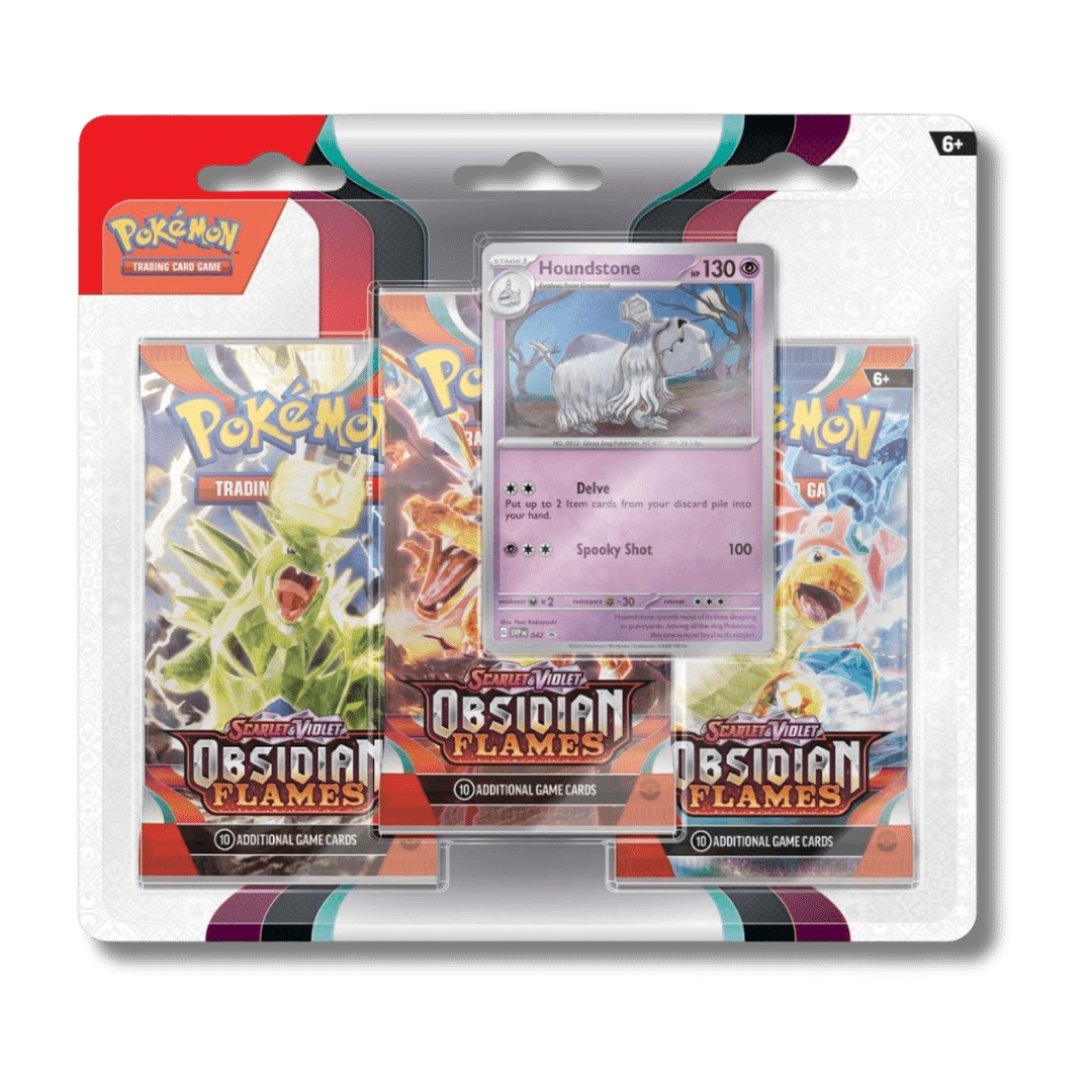 Pokemon TCG: Obsidian Flames - 3 Booster Blister Pack - Unbox Unbored