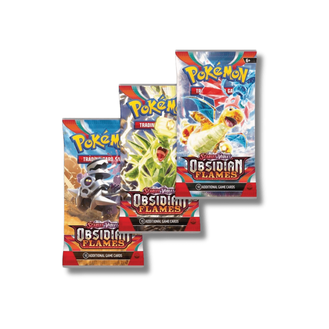 Pokemon TCG: Obsidian Flames Build & Battle Stadium (11 Booster Packs) - Unbox Unbored