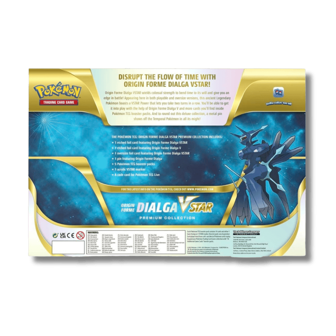 Pokemon TCG: Origin Forme Dialga VSTAR Premium Collection - Unbox Unbored