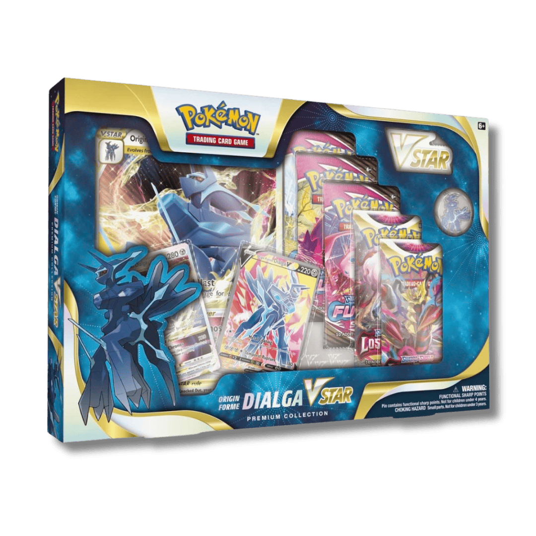 Pokemon TCG: Origin Forme Dialga VSTAR Premium Collection - Unbox Unbored
