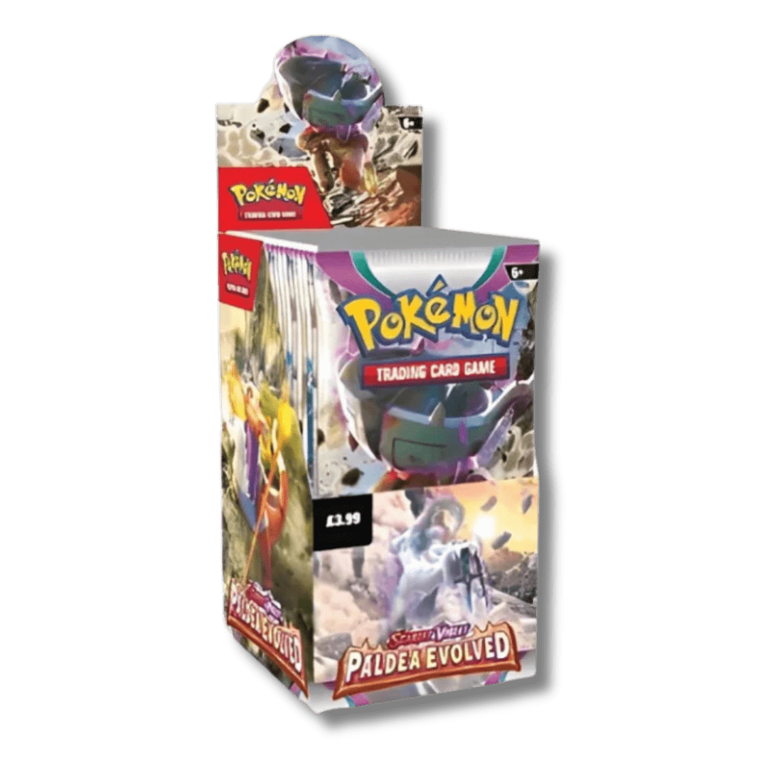 Pokemon TCG: Paldea Evolved - Half Booster Box (18 Packs) - Unbox Unbored