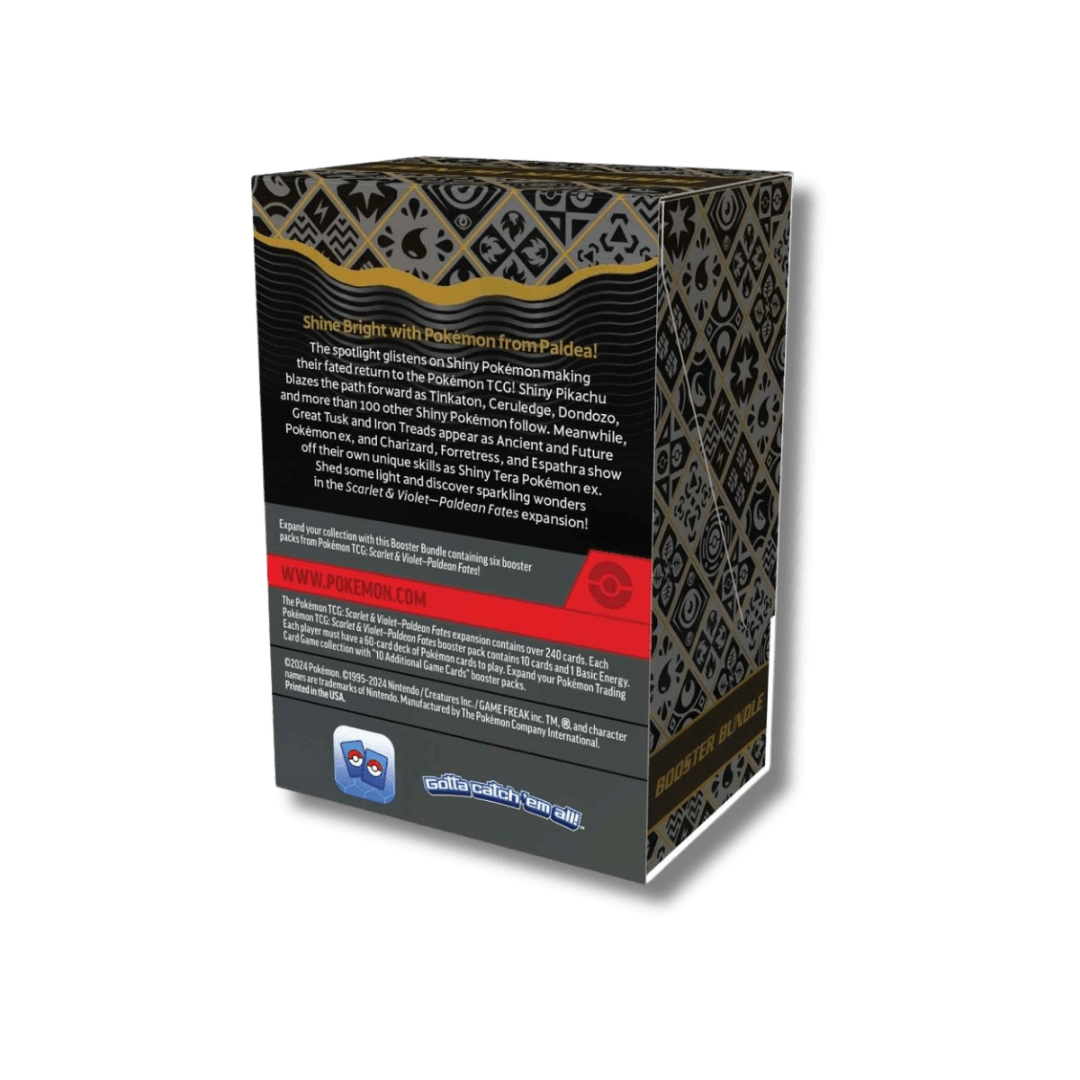 Pokemon TCG: Paldean Fates Booster Bundle (6 Packs) - Unbox Unbored