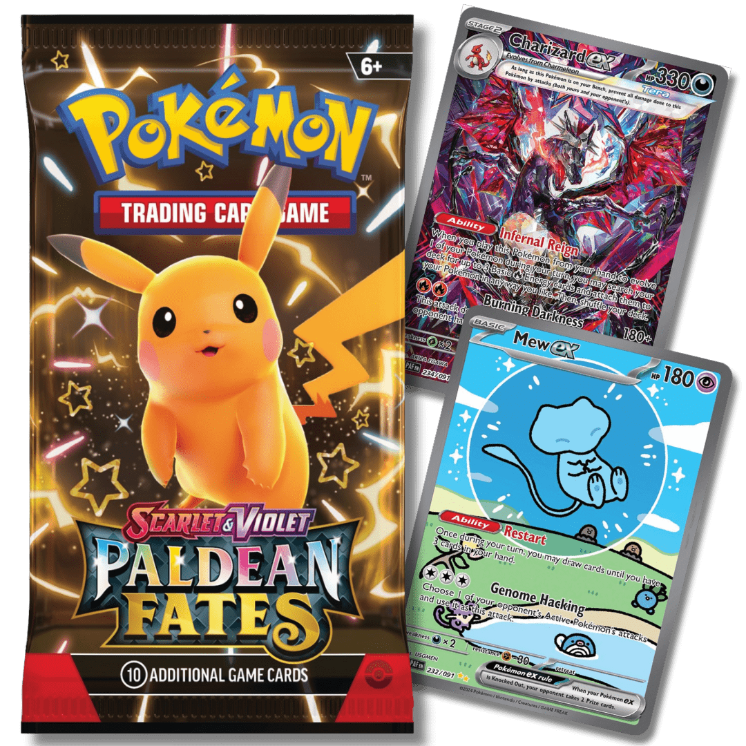 Pokemon TCG: Paldean Fates Booster Pack - Unbox Unbored