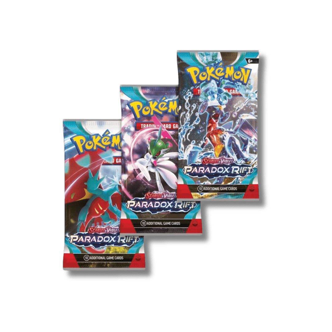 Pokemon TCG: Paradox Rift - 3 Booster Blister Pack - Unbox Unbored
