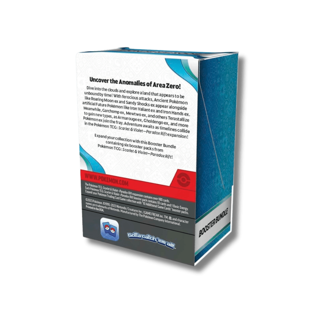 Pokemon TCG: Paradox Rift - Booster Bundle (6 Packs) - Unbox Unbored