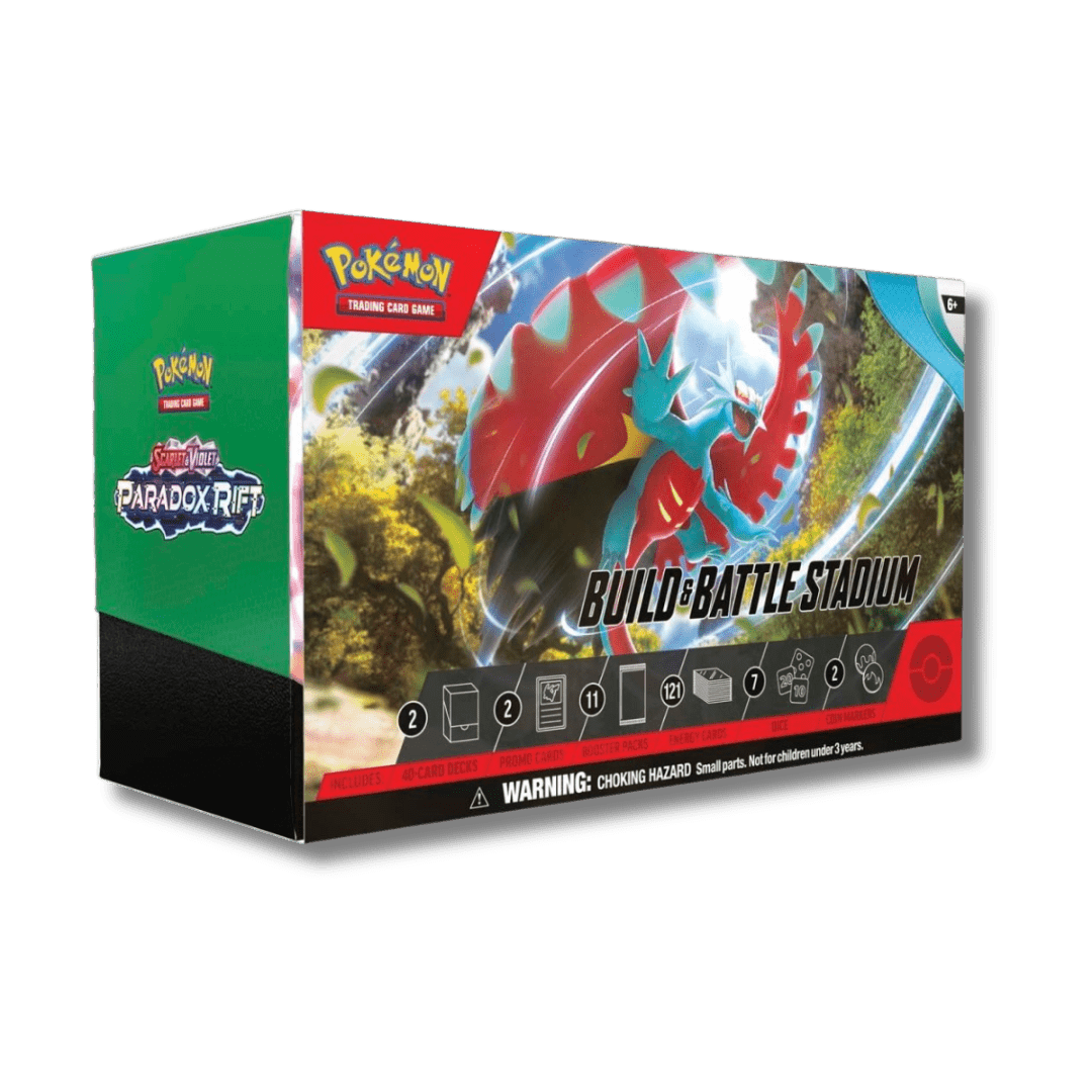 Pokemon TCG: Paradox Rift Build & Battle Stadium - Unbox Unbored